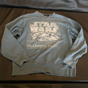 Star Wars Millennium Falcon Vintage Crewneck Long Sleeve/sweatshirt